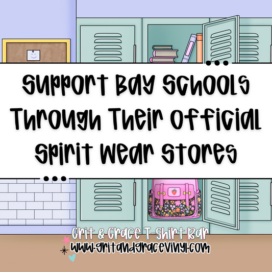Support Bay Schools Through Their Official Spirit Wear Stores