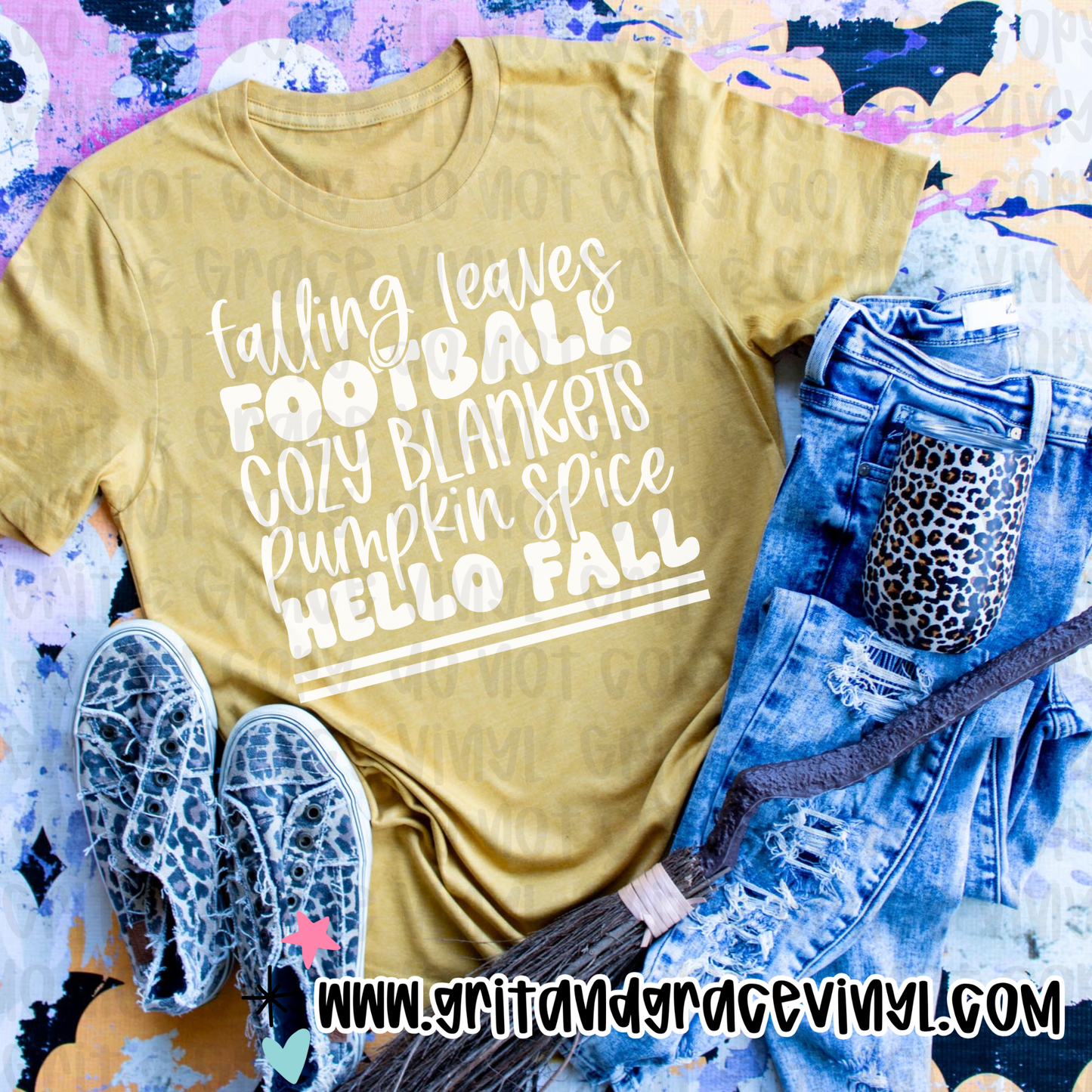 Falling Leaves Football Cozy Blankets