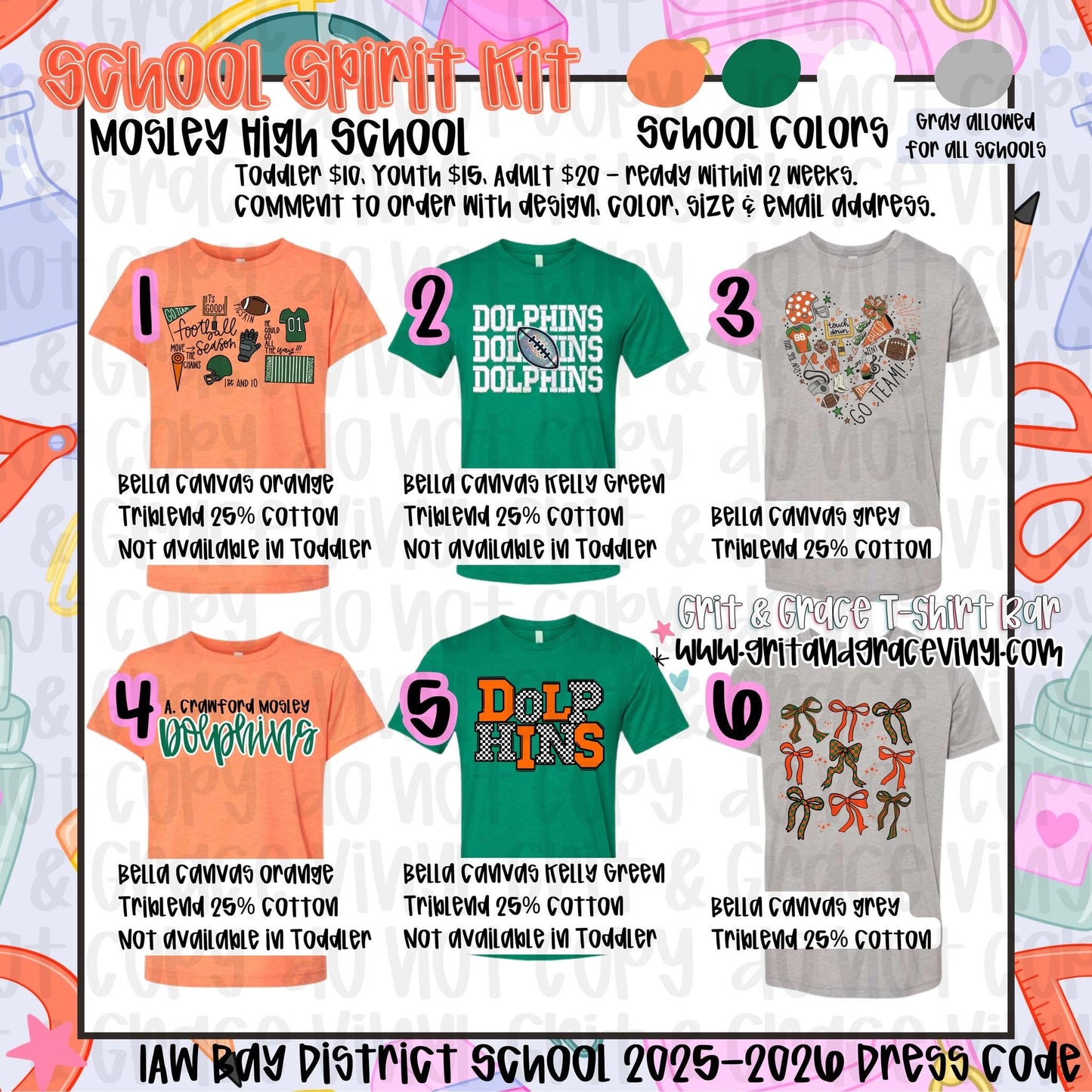Mosley High - School Spirit