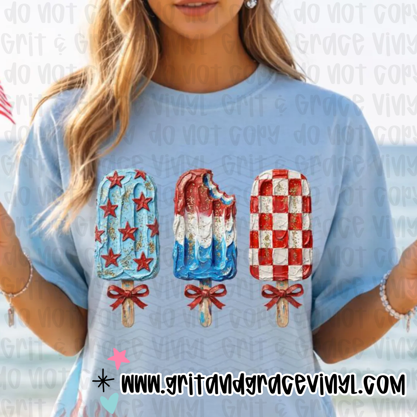 Patriotic Popsicle
