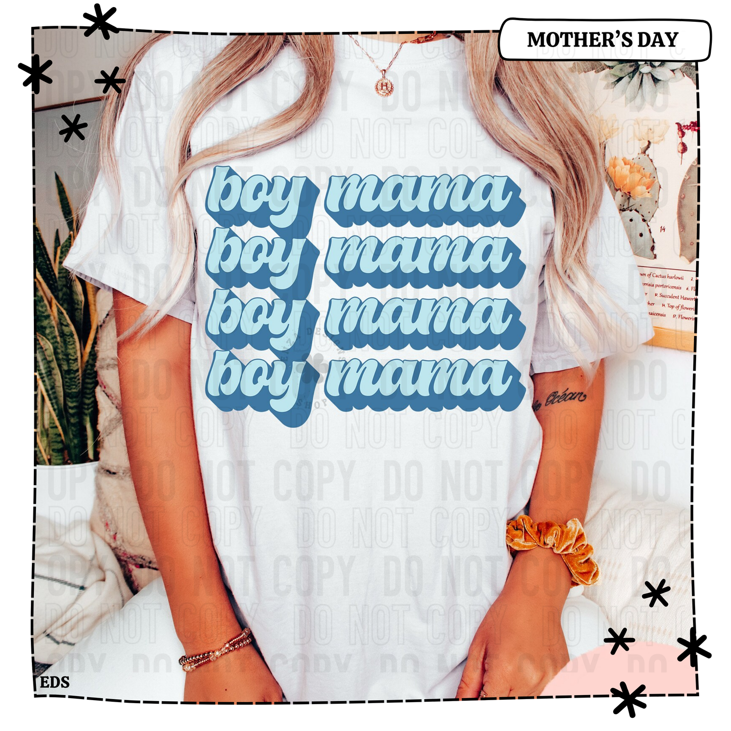 Boy Mama Stacked