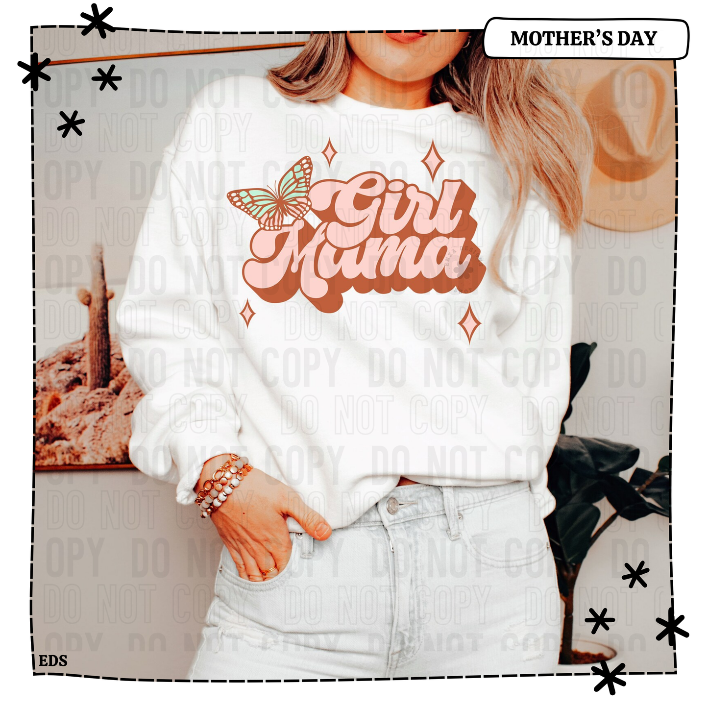 Girl Mama Butterfly