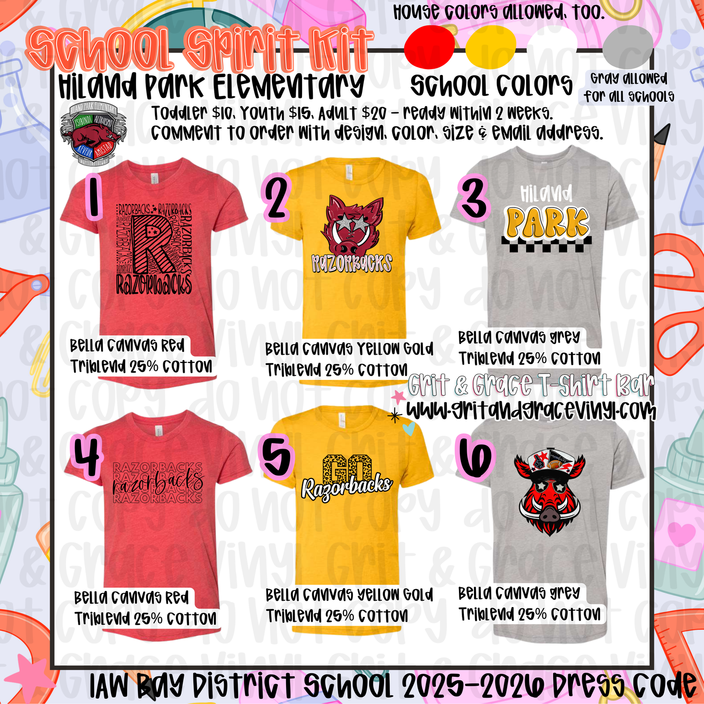 Hiland Park Elementary - School Spirit