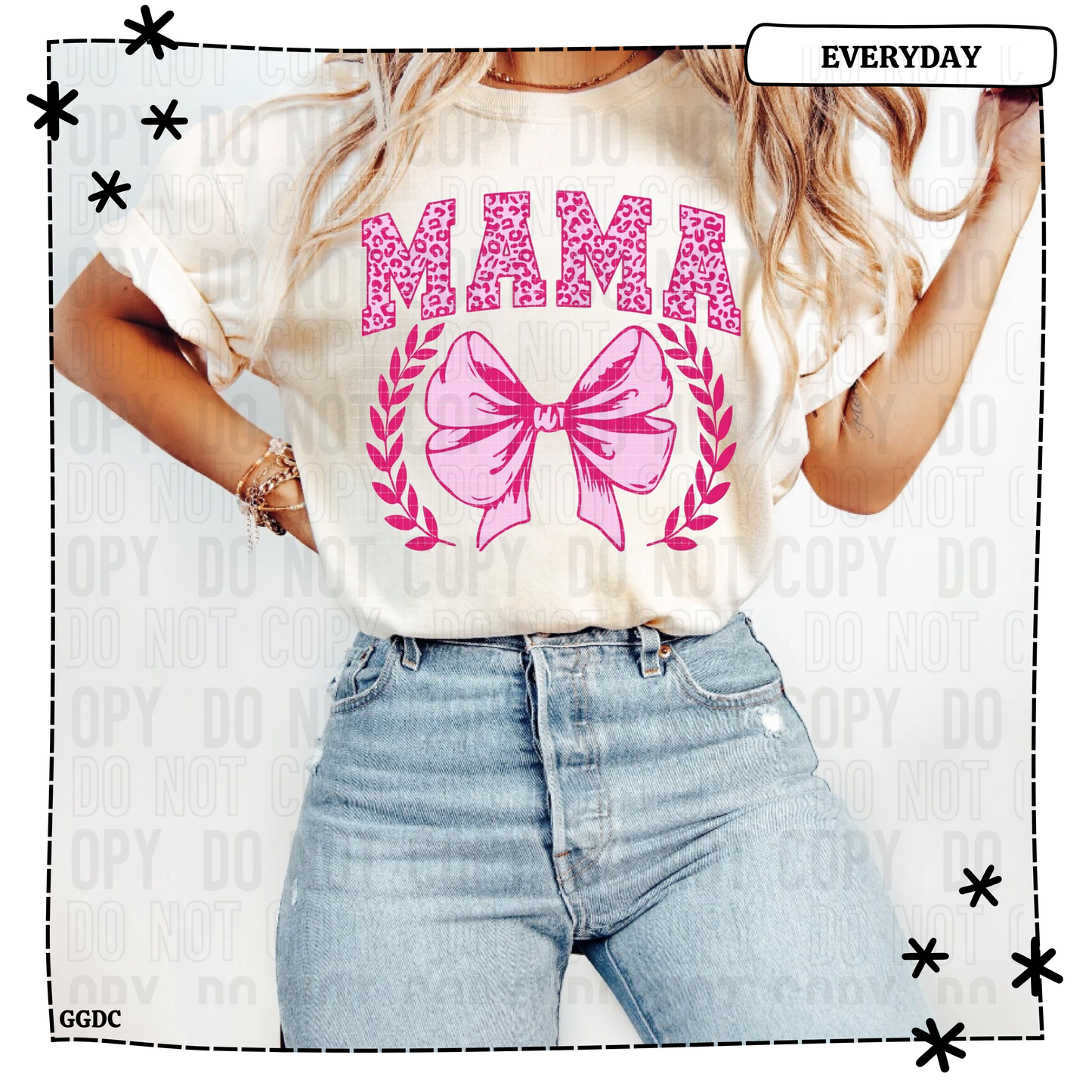 Mama Pink Bow