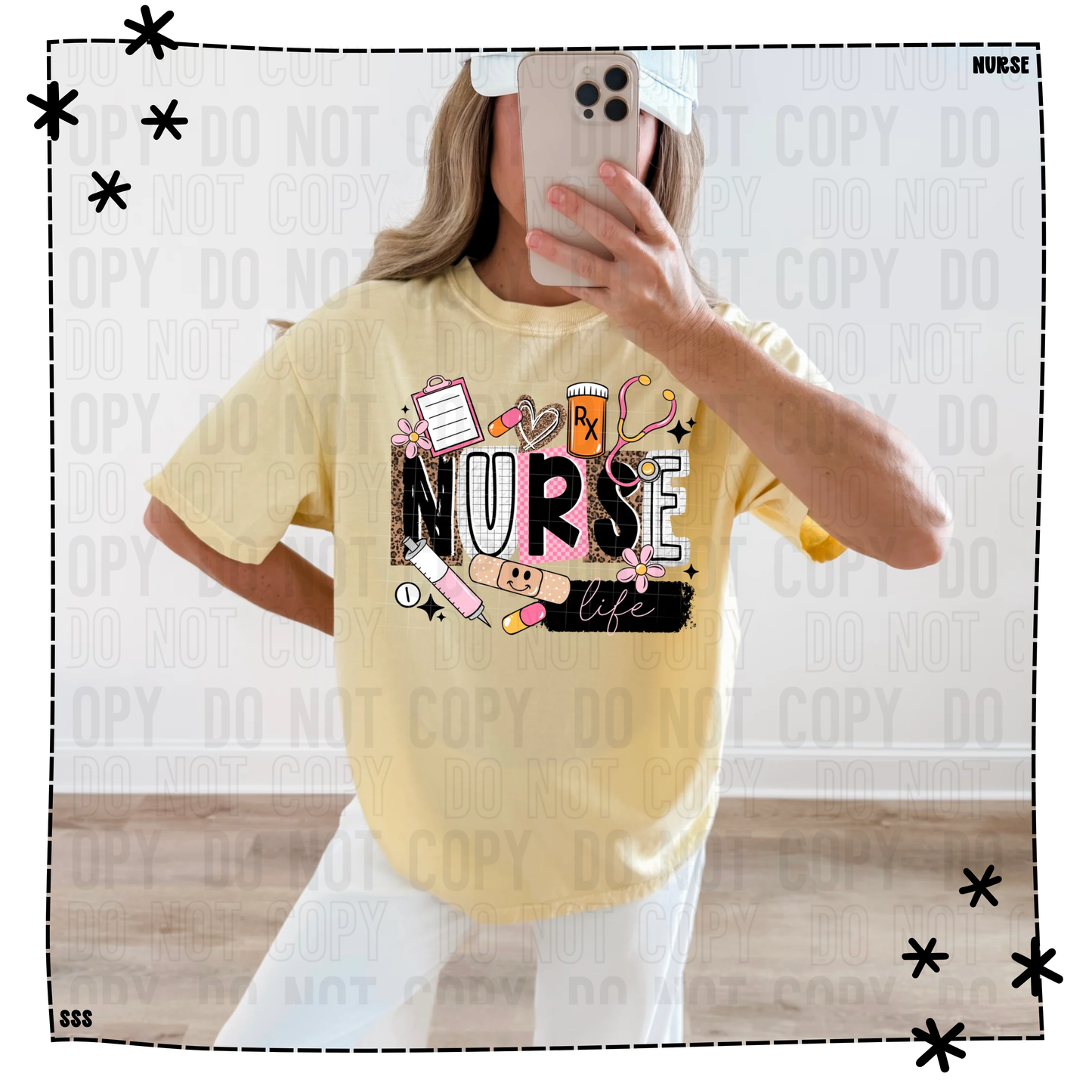 Nurse Life Leopard Blocks
