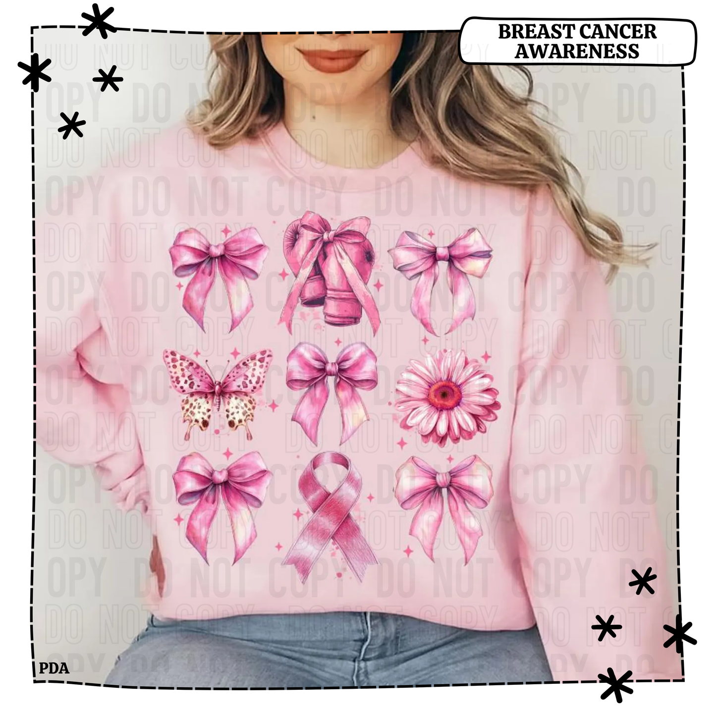Pink Butterfly Gloves Collage