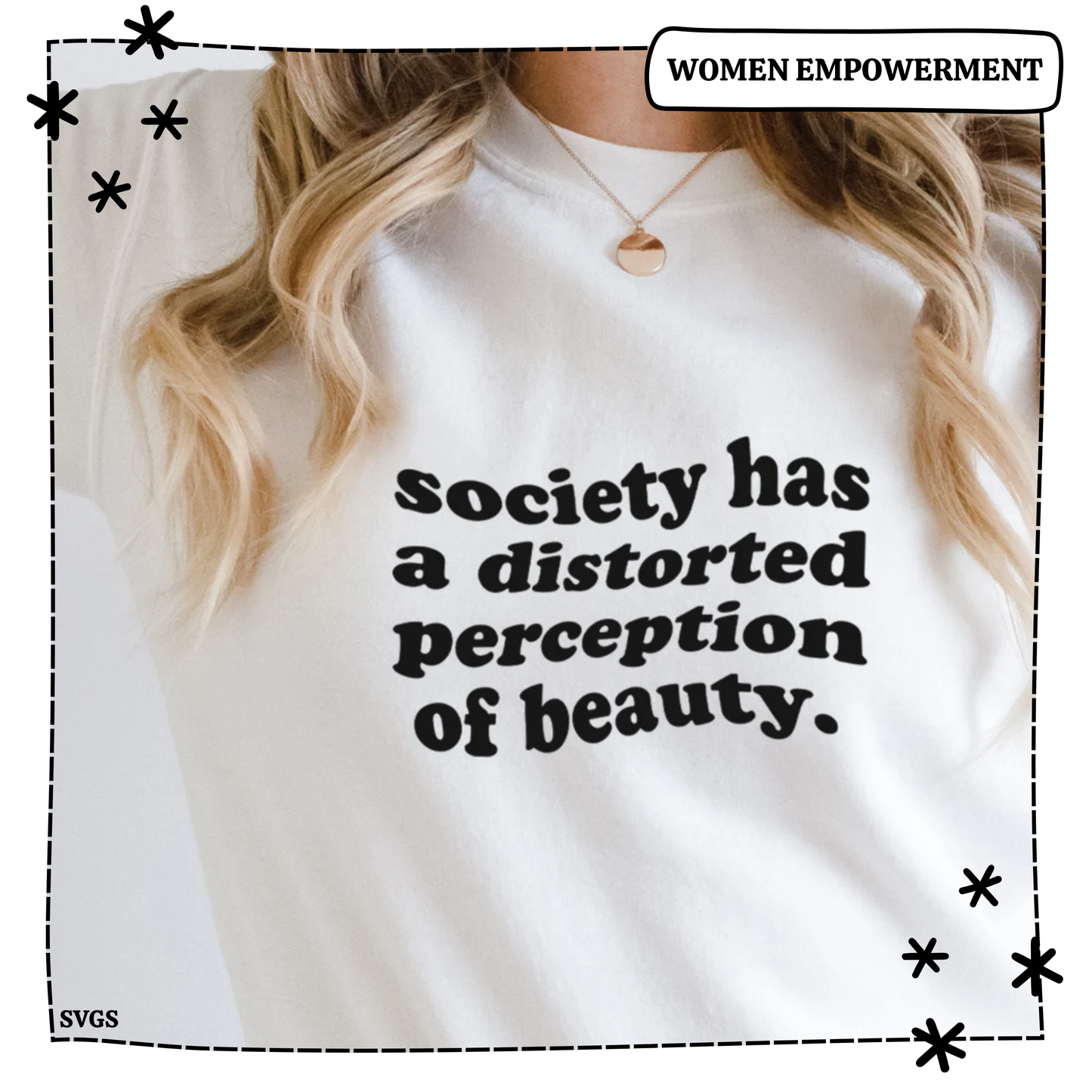 Society has a distorted perception of beauty