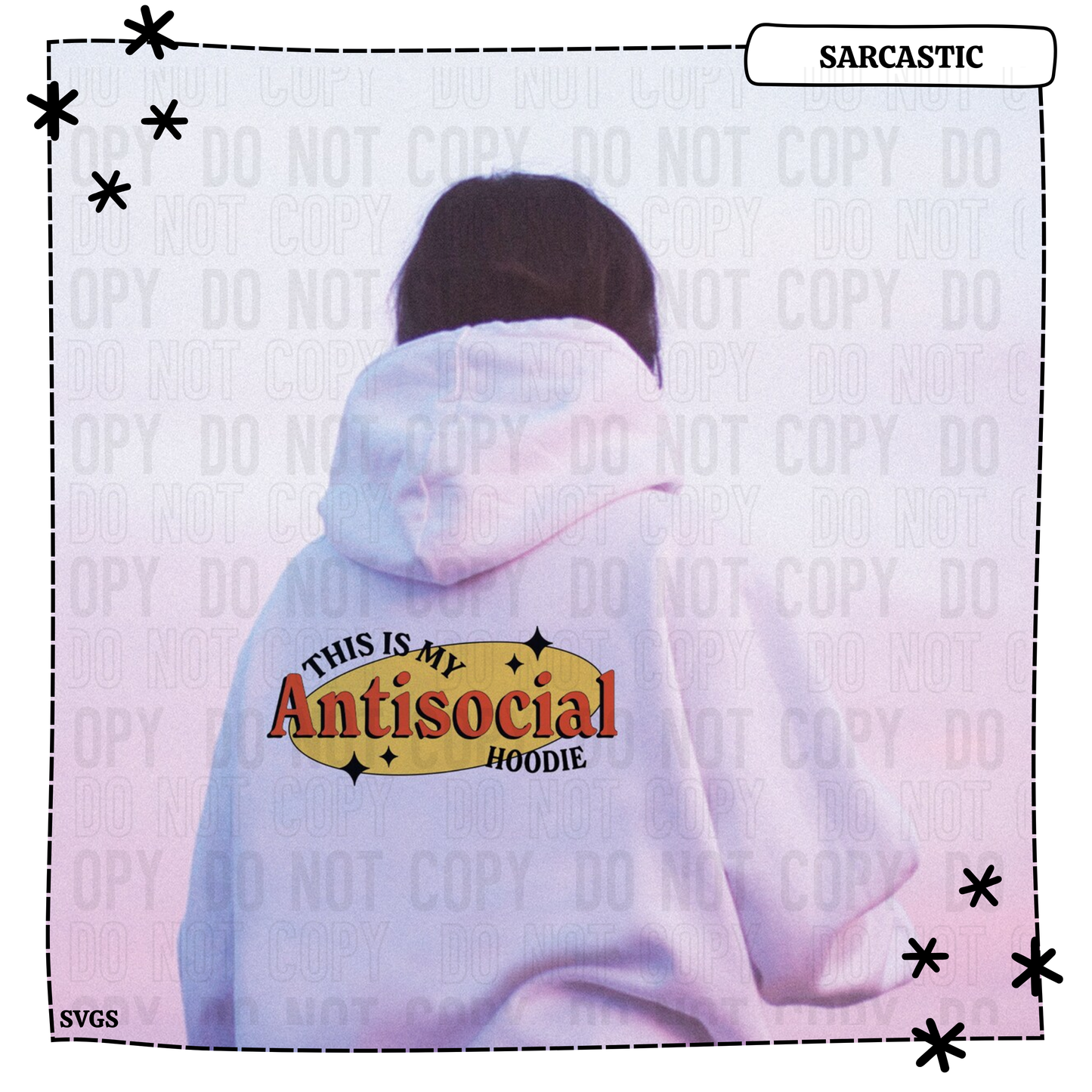 This Is My Antisocial Hoodie