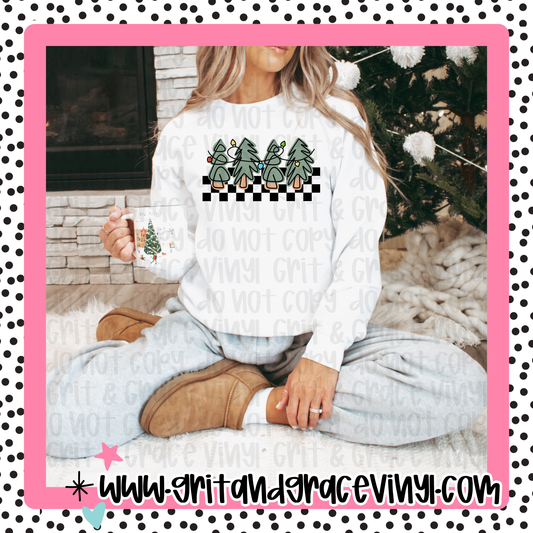 Green Christmas Trees