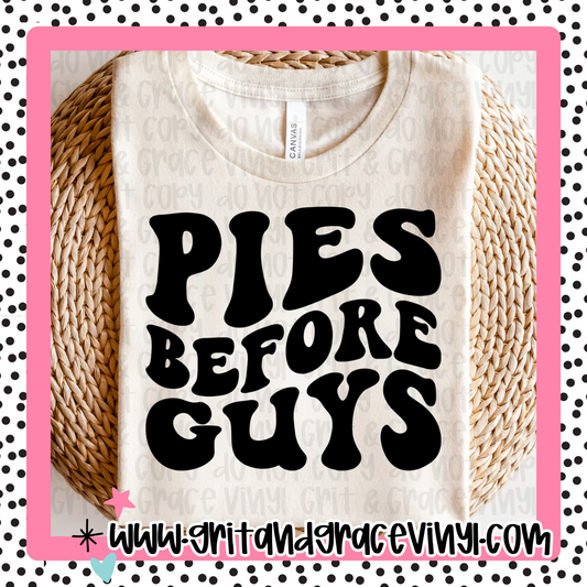 Pies Before Guys