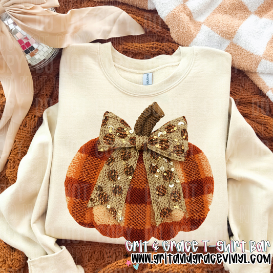 Plaid Pumpkin