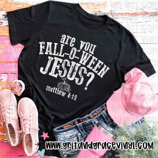 Are You Fall-O-Ween Jesus? Matthew 4:19