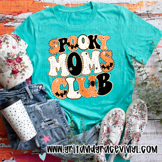 Spooky Moms Club Patchwork