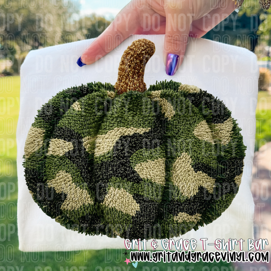 Camo Pumpkin