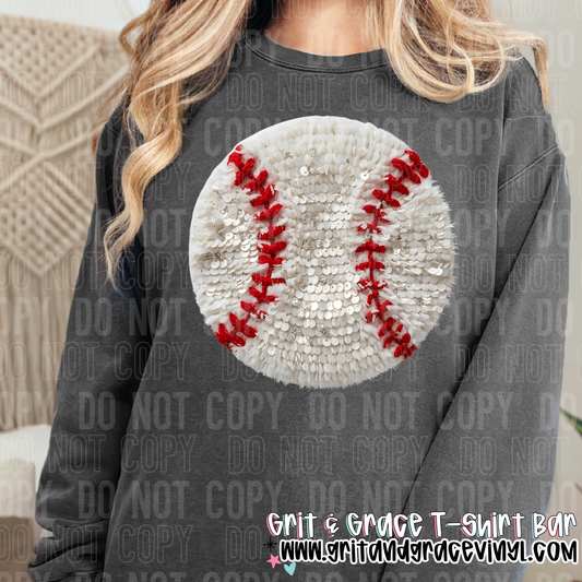 Baseball Sequin