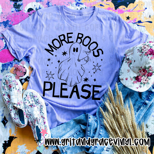 More Boos Please