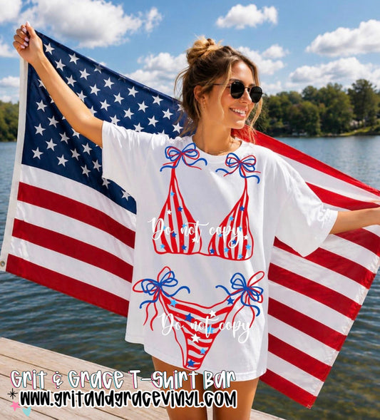 USA Bikini Oversized