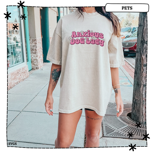 Anxious Dog Lady