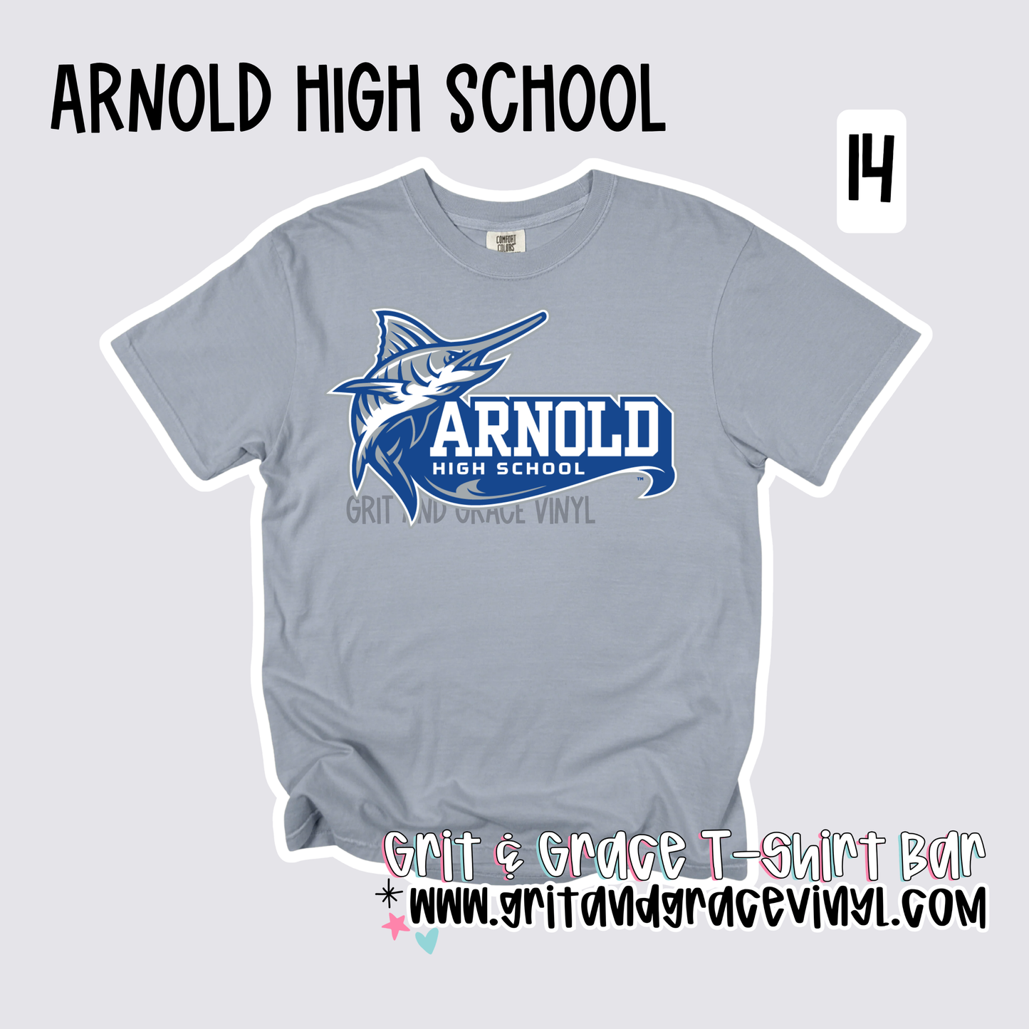 Arnold High - School Spirit [Principal Dr. Mitchell APPROVED!] $3/item donated