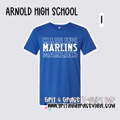 Arnold High - School Spirit [Principal Dr. Mitchell APPROVED!] $3/item donated