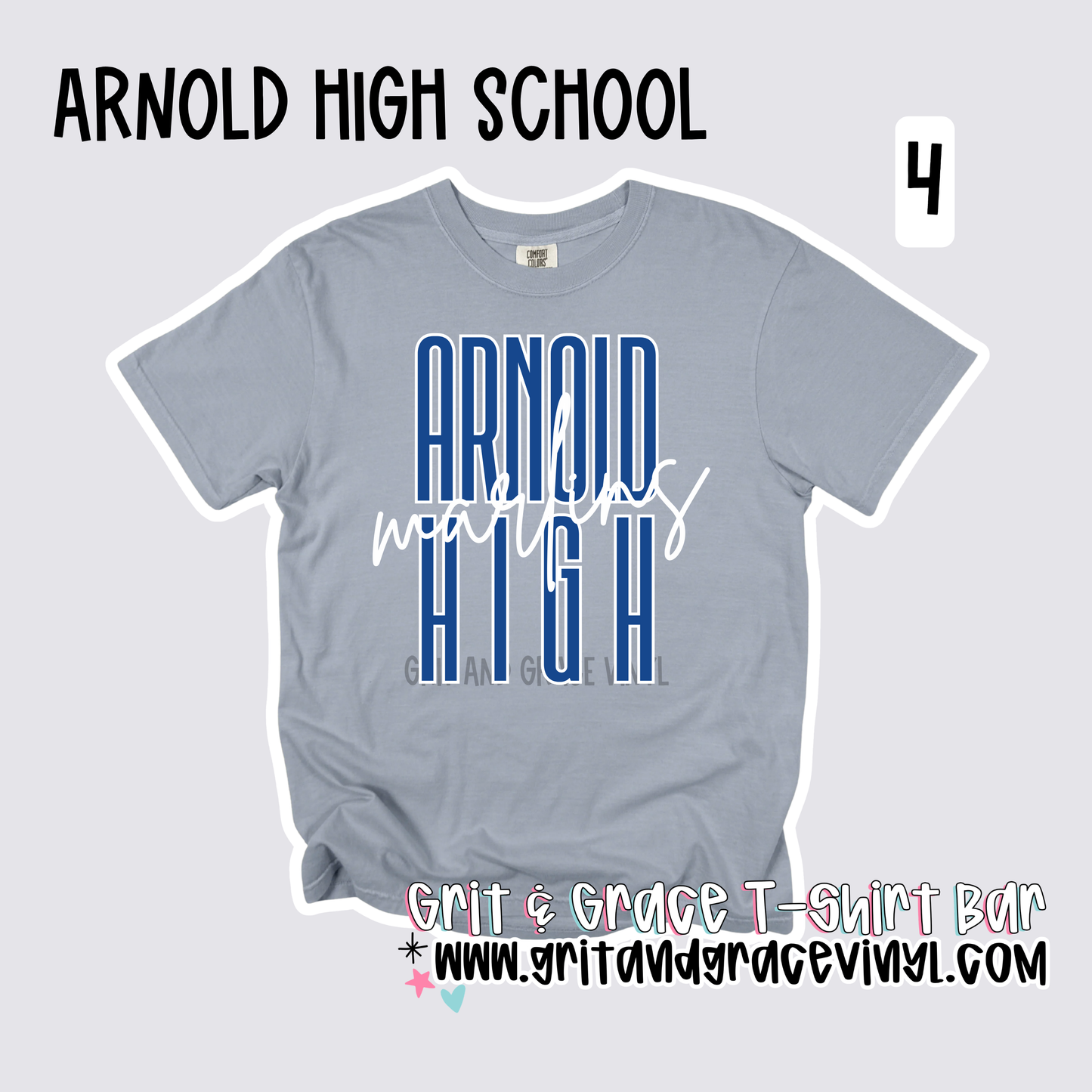 Arnold High - School Spirit [Principal Dr. Mitchell APPROVED!] $3/item donated