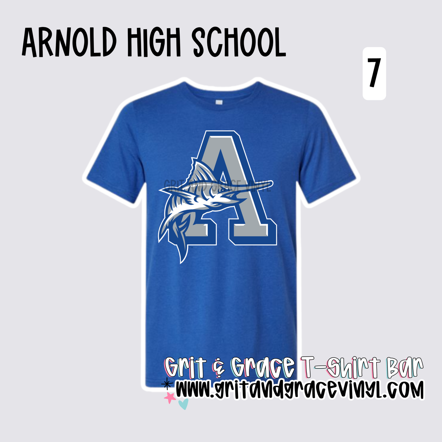 Arnold High - School Spirit [Principal Dr. Mitchell APPROVED!] $3/item donated