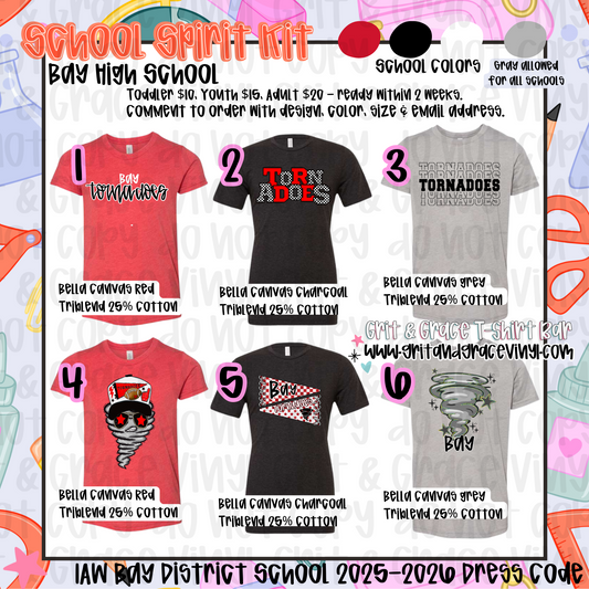 Bay High - School Spirit