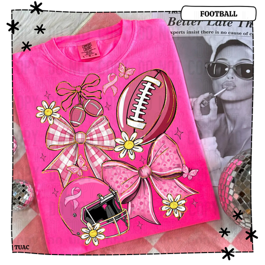 Breast Cancer Football Pink Out