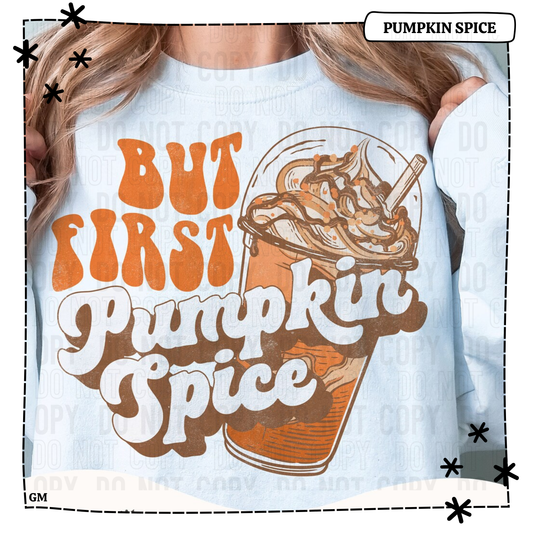 But First Pumpkin Spice Orange