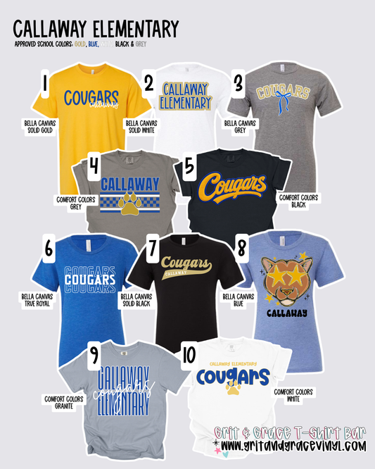 Callaway Elementary - School Spirit