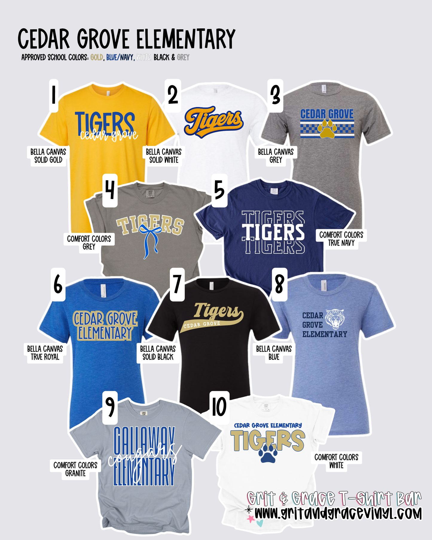Cedar Grove Elementary - School Spirit