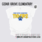 Cedar Grove Elementary - School Spirit [Asst Principal Reach APPROVED!] $3/item donated