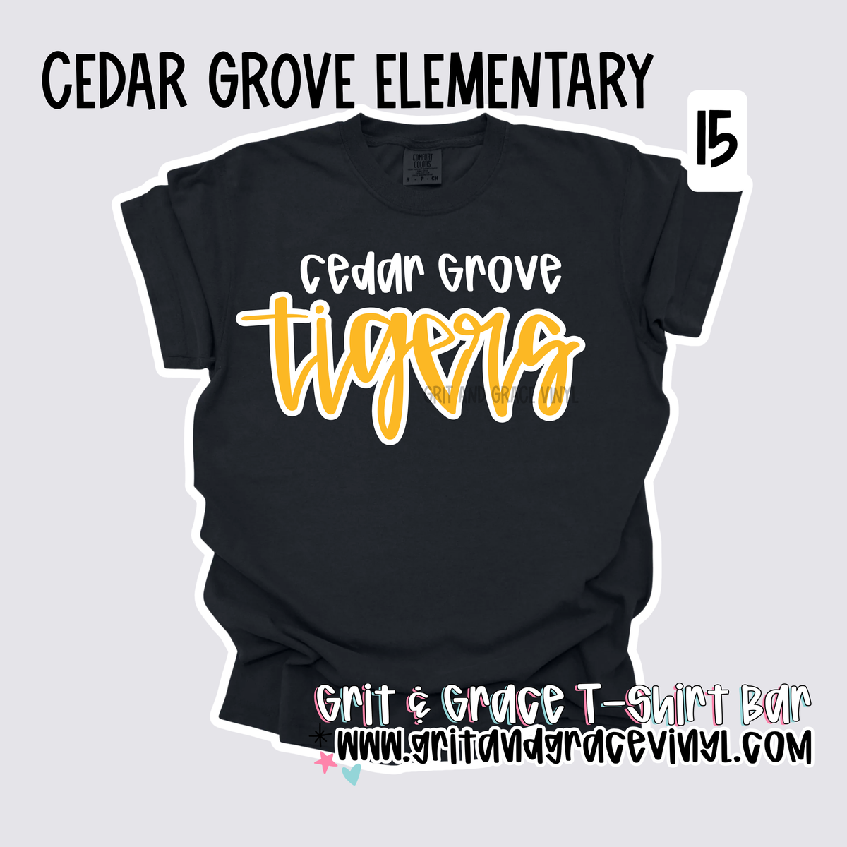 Cedar Grove Elementary - School Spirit [Asst Principal Reach APPROVED!] $3/item donated