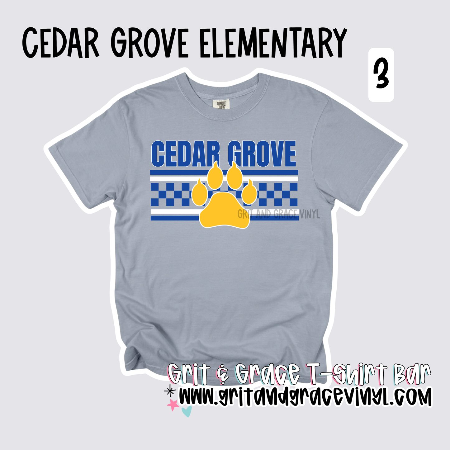 Cedar Grove Elementary - School Spirit [Asst Principal Reach APPROVED!] $3/item donated