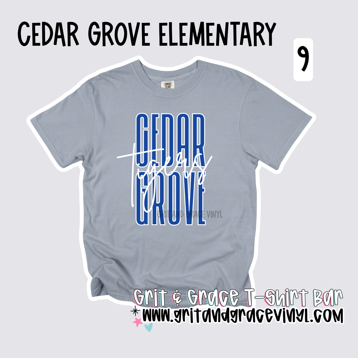 Cedar Grove Elementary - School Spirit [Asst Principal Reach APPROVED!] $3/item donated