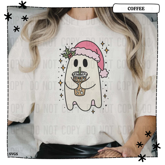 Christmas Hat Ghost