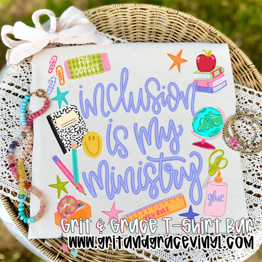 Inclusion is my Ministry