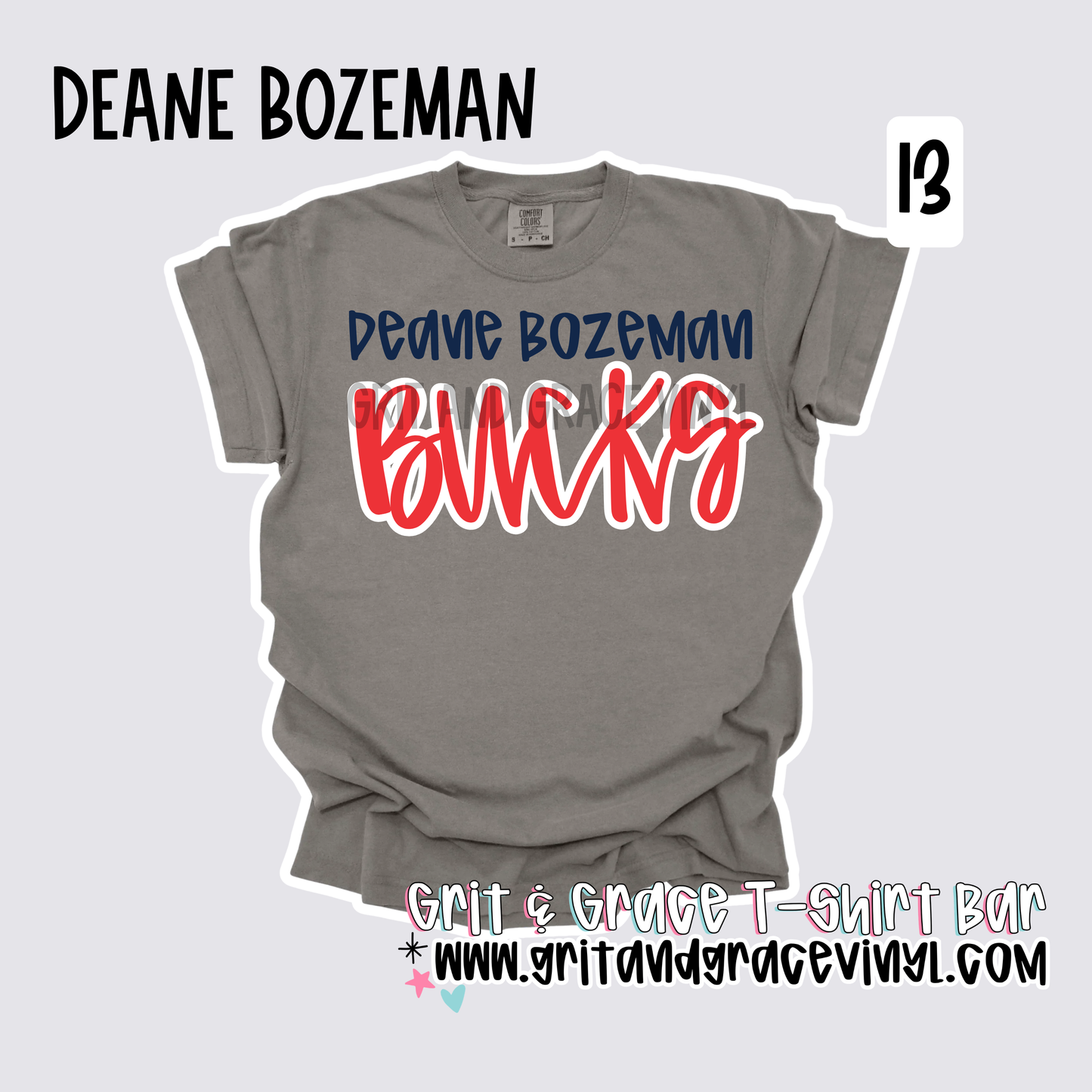Deane Bozeman School - School Spirit [School Admin APPROVED!] $3/item donated