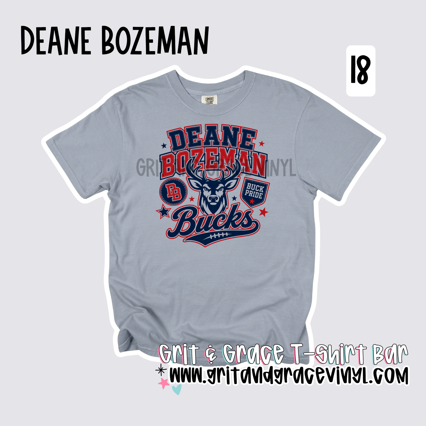 Deane Bozeman School - School Spirit [School Admin APPROVED!] $3/item donated