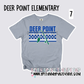 Deer Point Elementary - School Spirit [Principal Good APPROVED!] $3/item donated