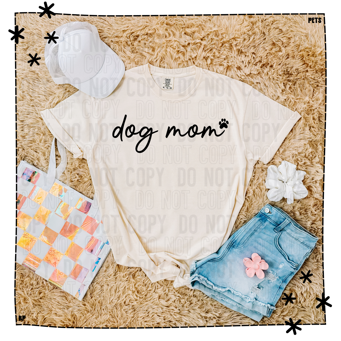 Dog Mom Black
