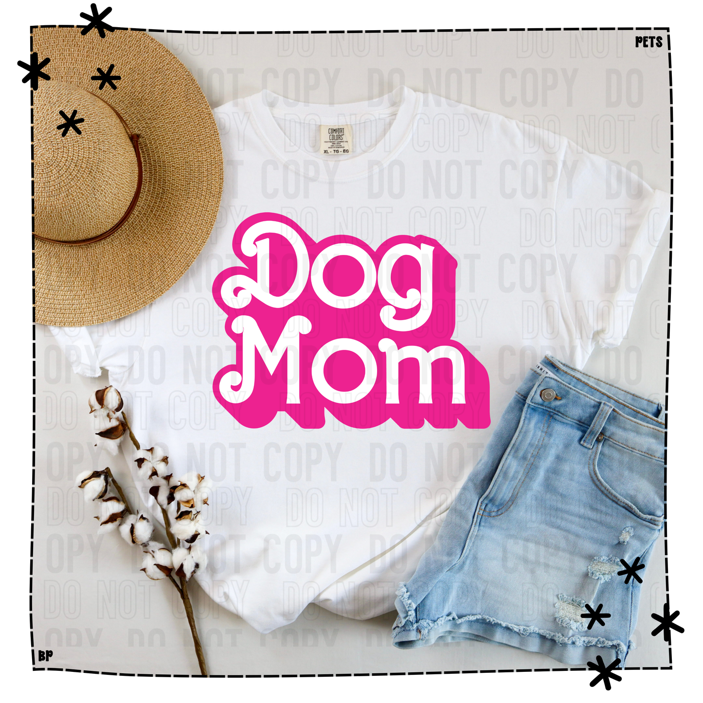 Dog Mom Pink
