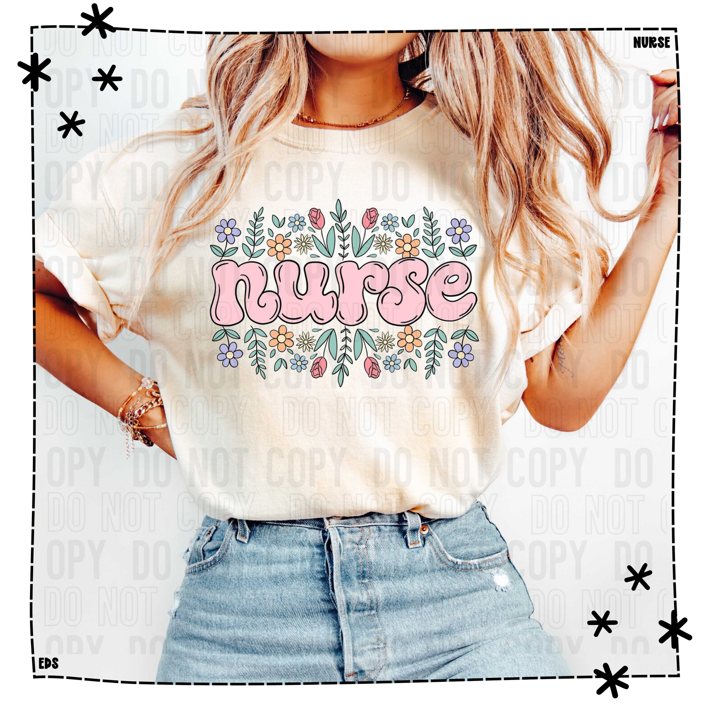 Floral Nurse Flower