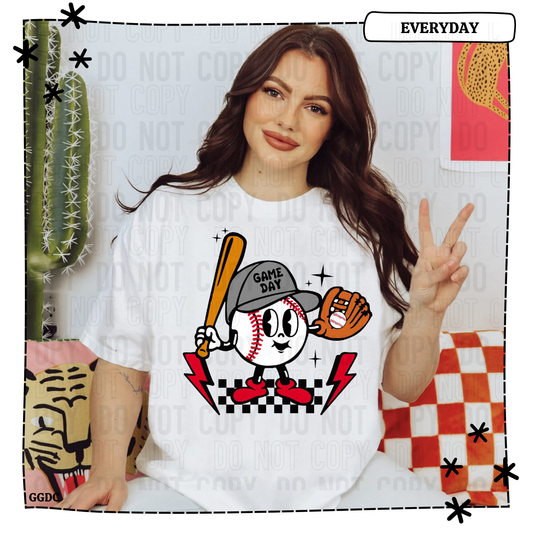 Game Day cute baseball