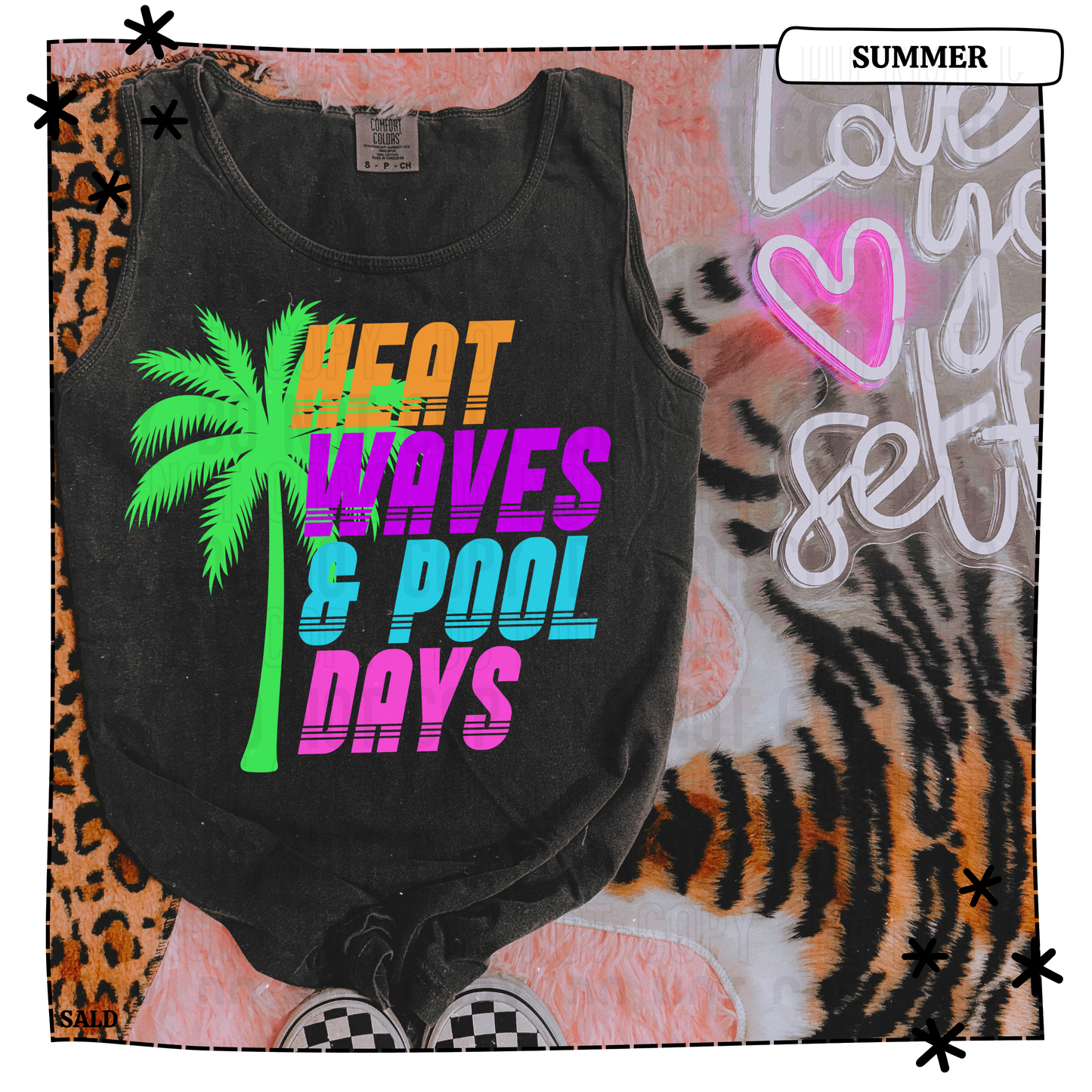 Heat waves & pool days