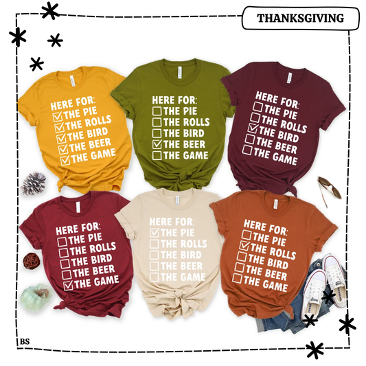 Here For It Thanksgiving Collection