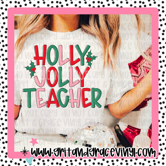 Holly Jolly Teacher