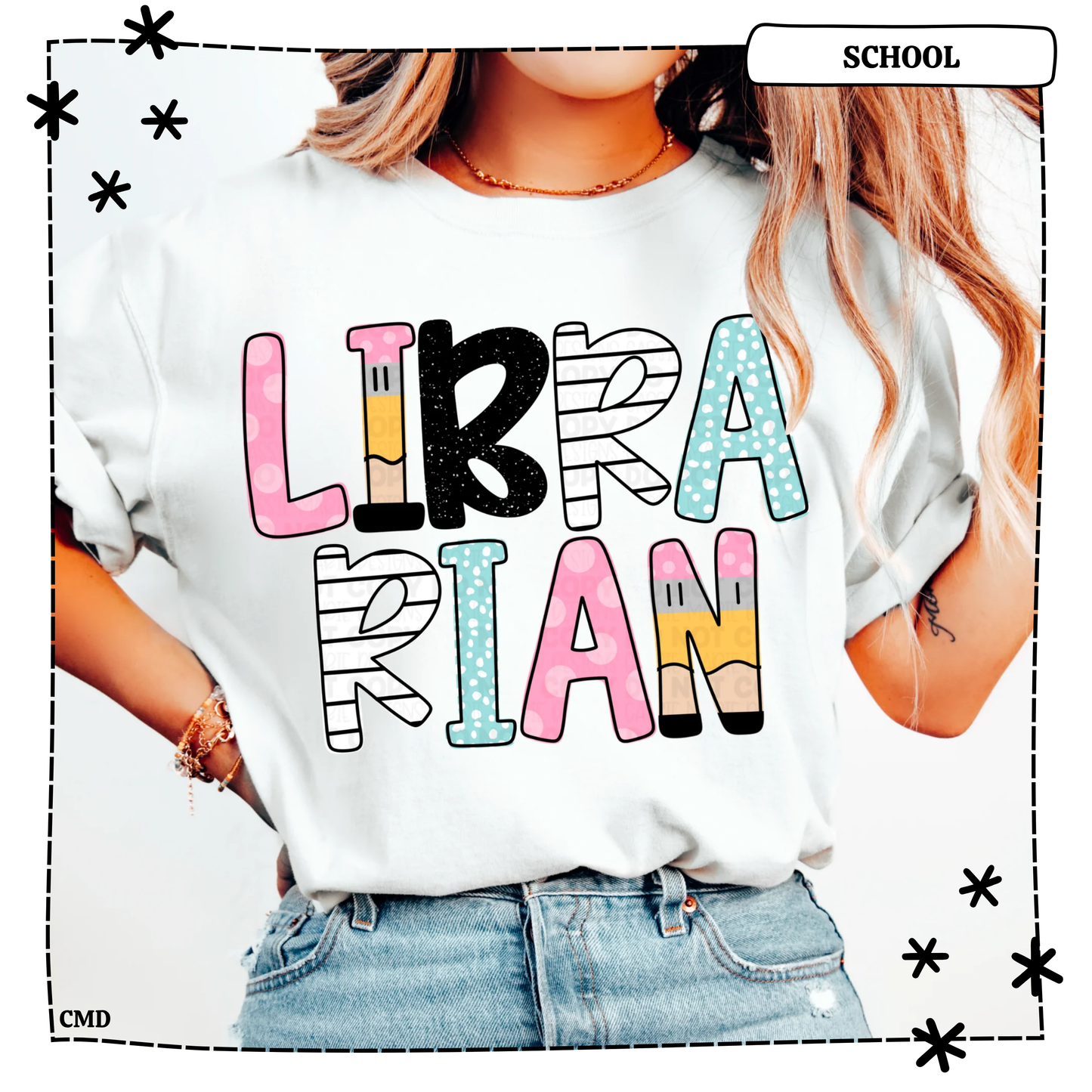 Librarian Doodle