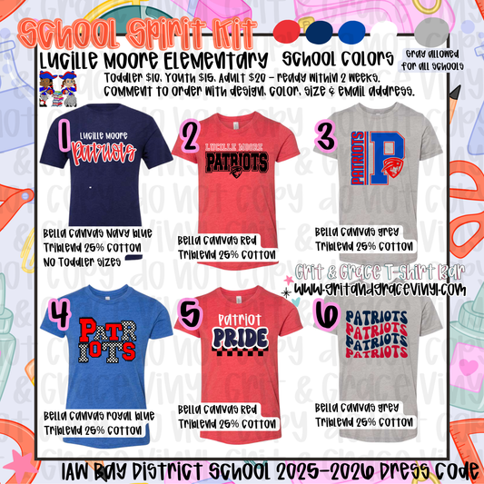 Lucille Moore Elementary - School Spirit