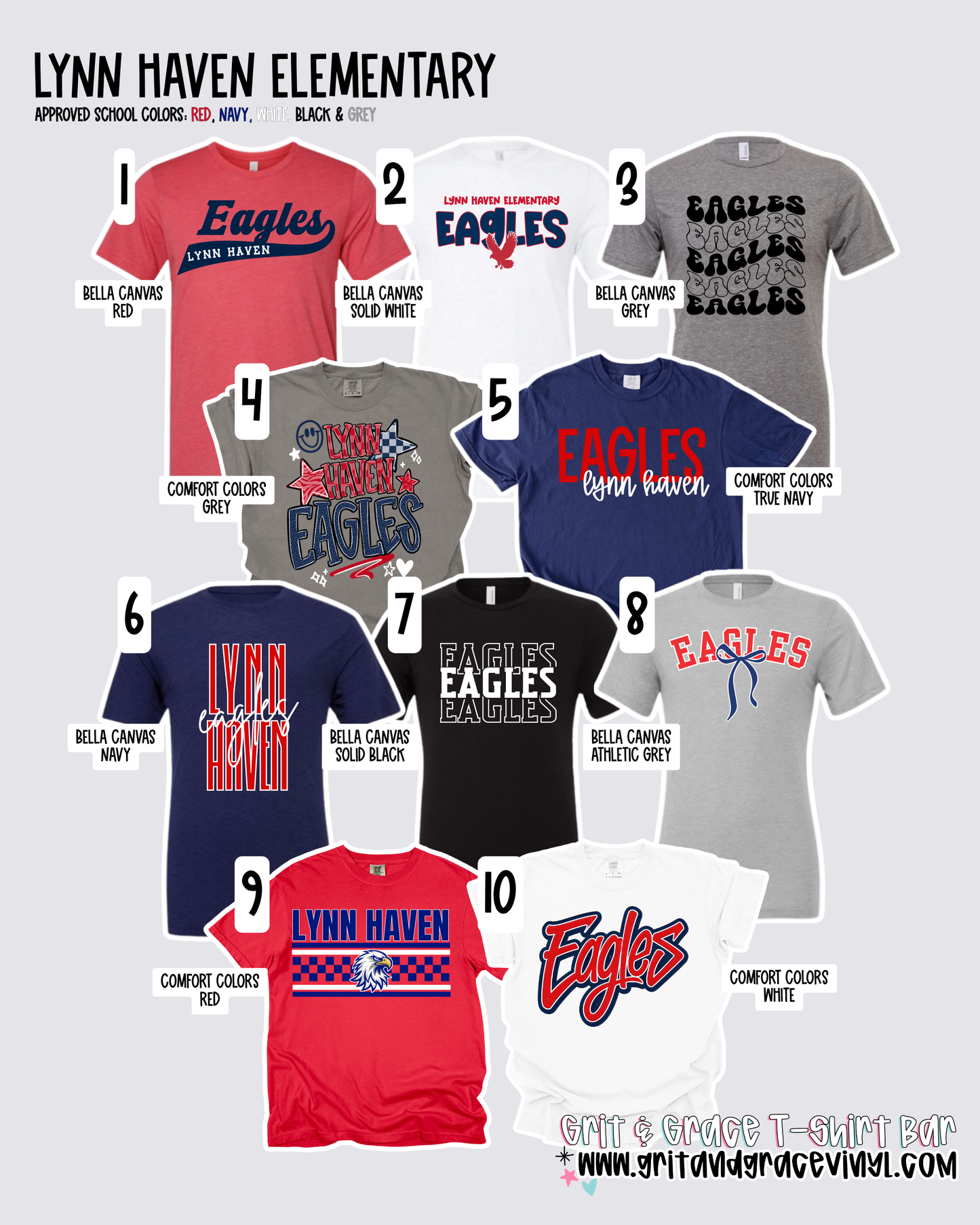 Lynn Haven Elementary - School Spirit [Principal Anderson APPROVED!] $3/item donated